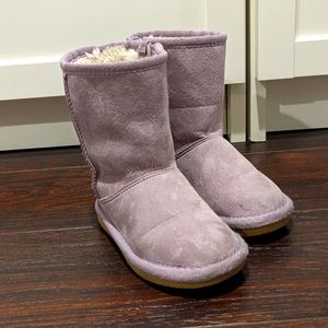 Harper Canyon Dusty Pink Faux Fur Lined Boots